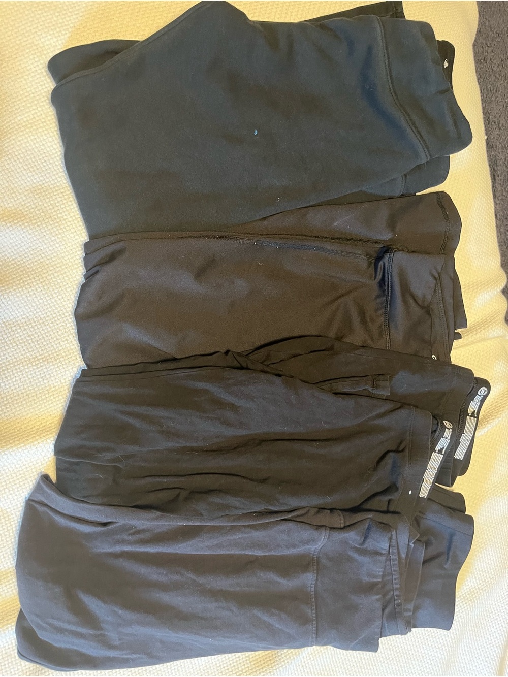 Kids Black Leggings 6 pair